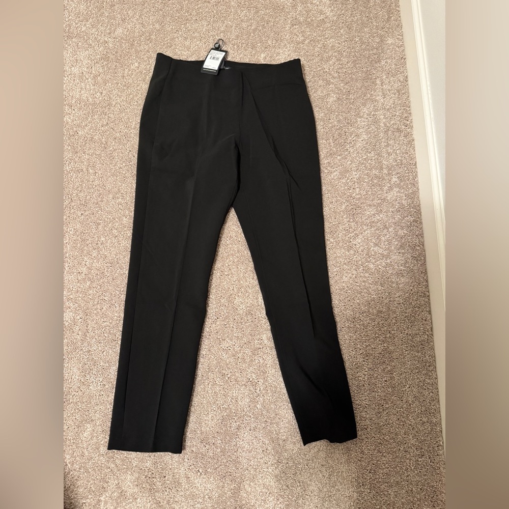 Adrianna Papell Black Bistretch Pant